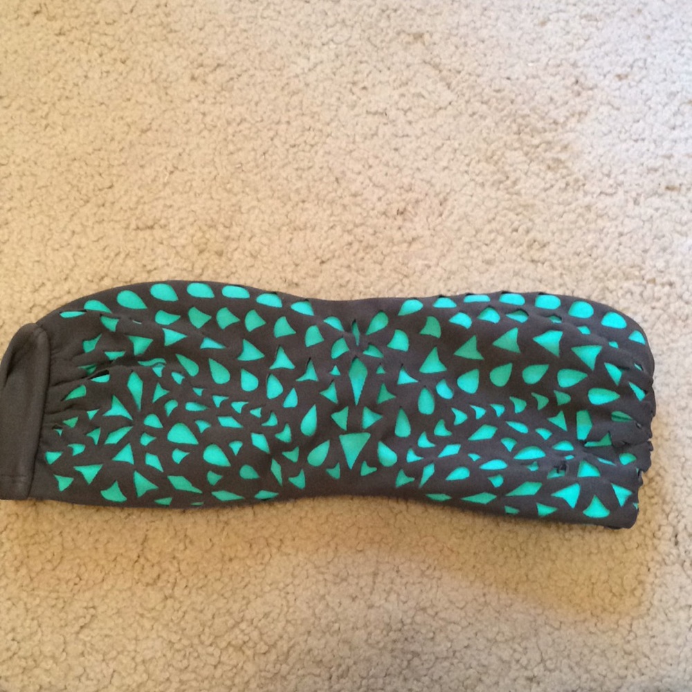 Junior bandeau swim top.